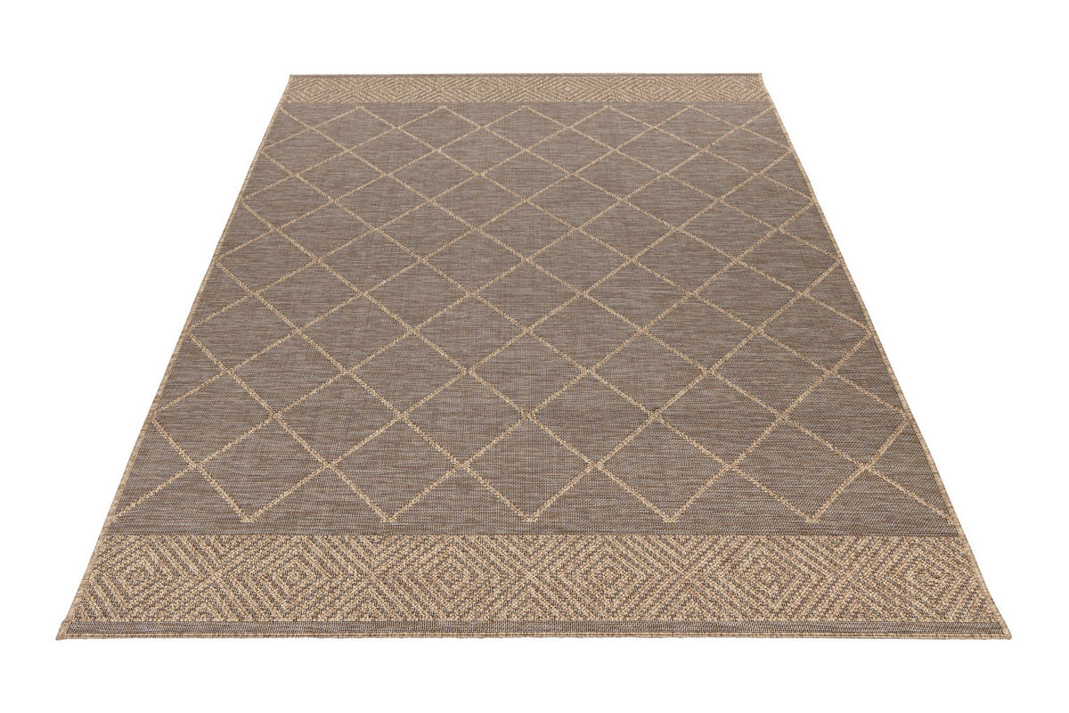 Obsession Teppich My Odyssey taupe B/H/T/L/D: ca. 120x0,7x0x170x0 cm My Odyssey - taupe (170,00/120,00/0,70cm) - Obsession