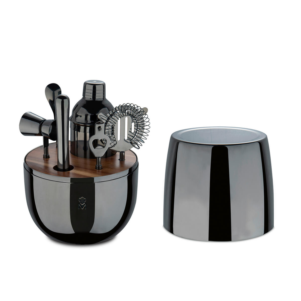 MASTERPRO Cocktail-Set THE DROP schwarz Edelstahl THE DROP - schwarz - MASTERPRO