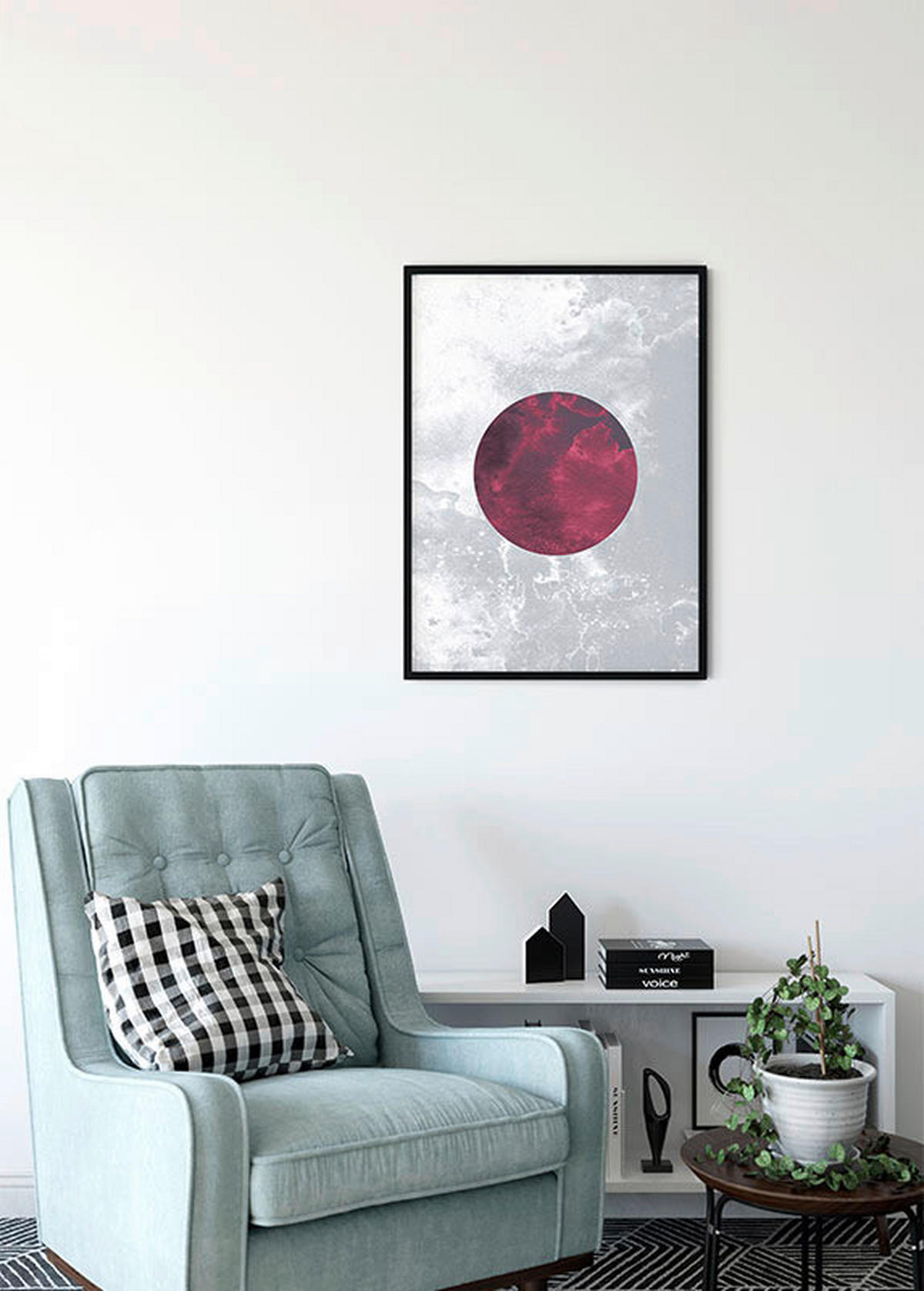 Komar Poster Solum Ignis Abstrakt B/L: ca. 30x40 cm Solum Ignis - (30,00/40,00cm) - Komar