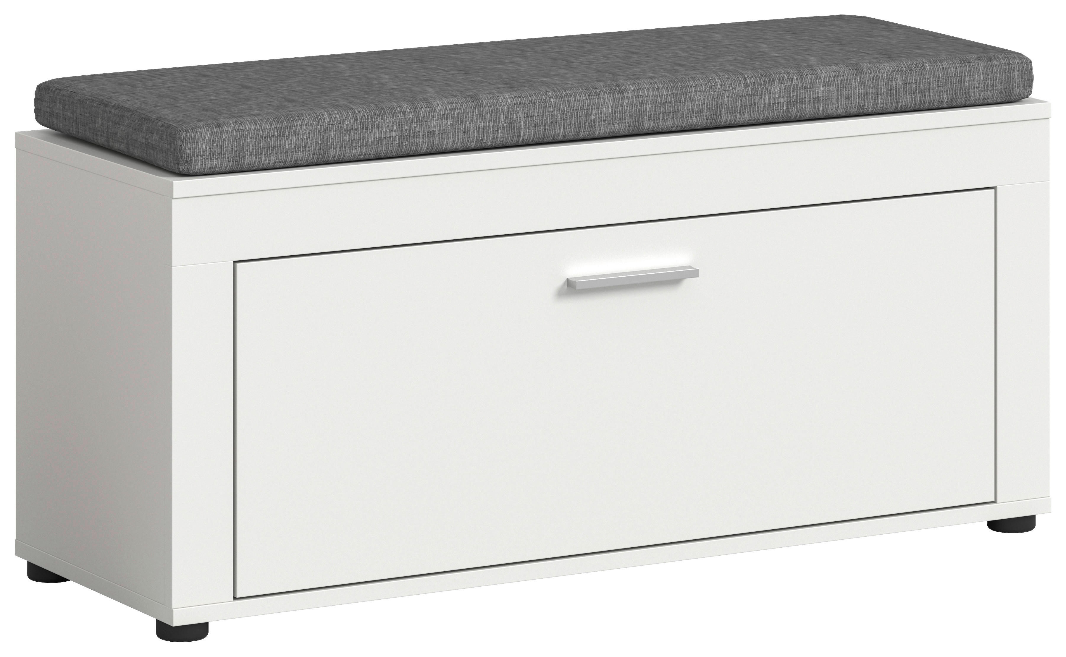 Sitzbank JAM weiß B/H/T: ca. 100x44x35 cm JAM - weiß (100,00/44,00/35,00cm) - xonox.home