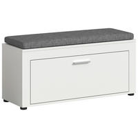 Sitzbank JAM weiß B/H/T: ca. 100x44x35 cm JAM - weiß (100,00/44,00/35,00cm) - xonox.home