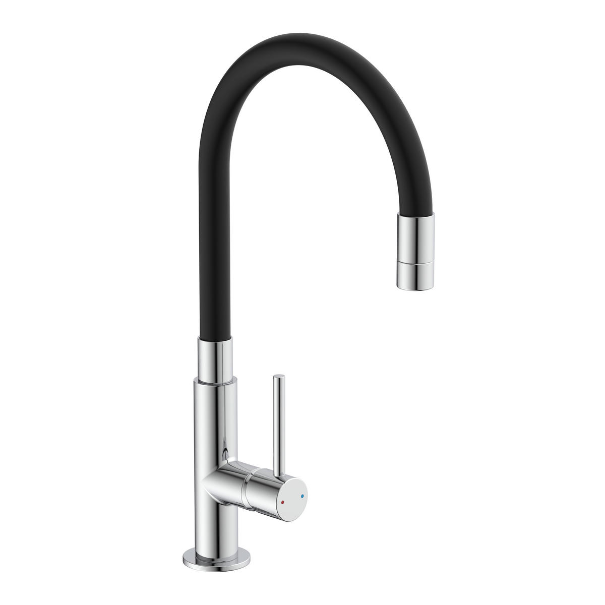Spültisch-Armatur schwarz Spültischarmatur_Milano_Pocoline - schwarz/Chrom (4,00/20,00/28,00cm) - POCOline