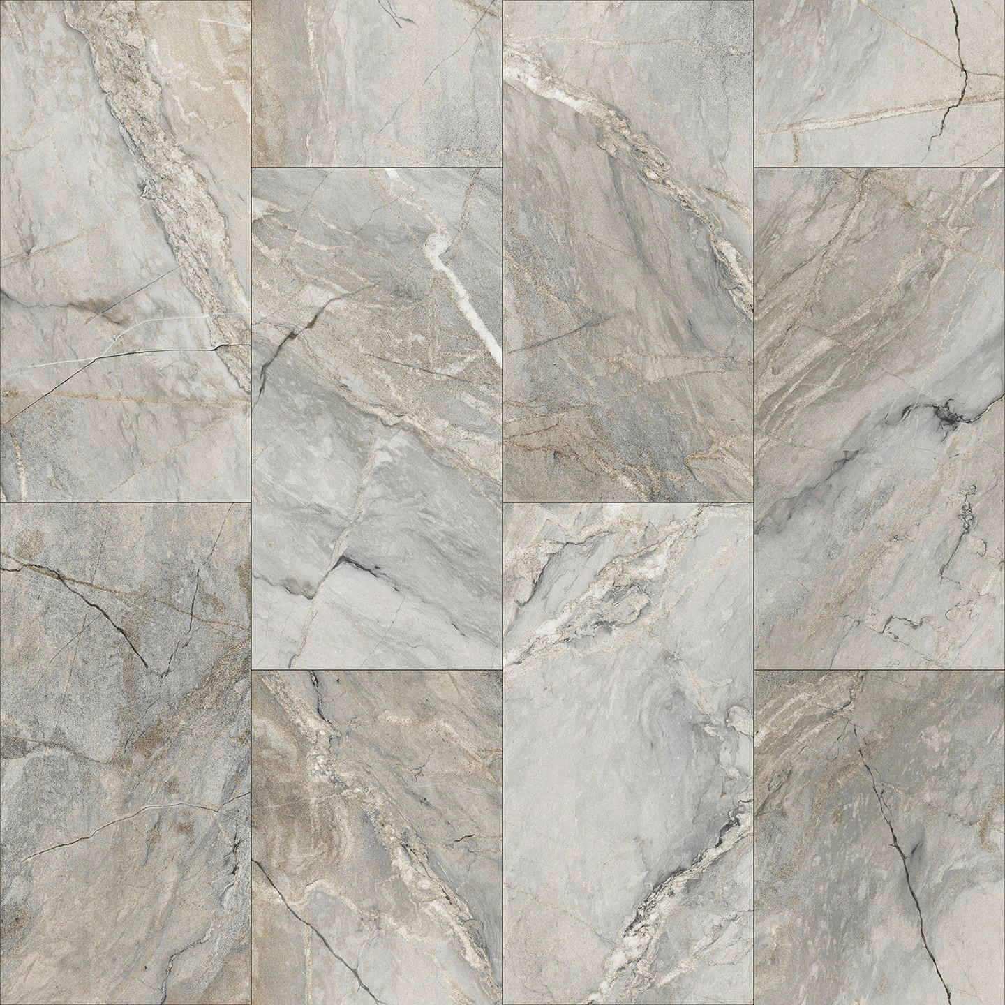 Vinylboden Moonlight grau Marmor B: ca. 400 cm pro m² Moonlight - grau (400,00cm)