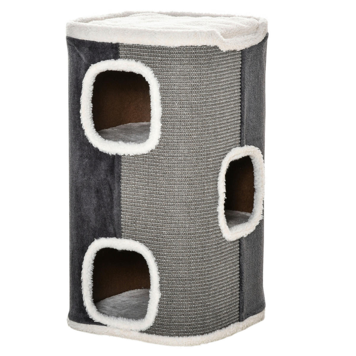 PawHut Kratzbaum Kratzbaum - (40,00/40,00/74,00cm) - PawHut