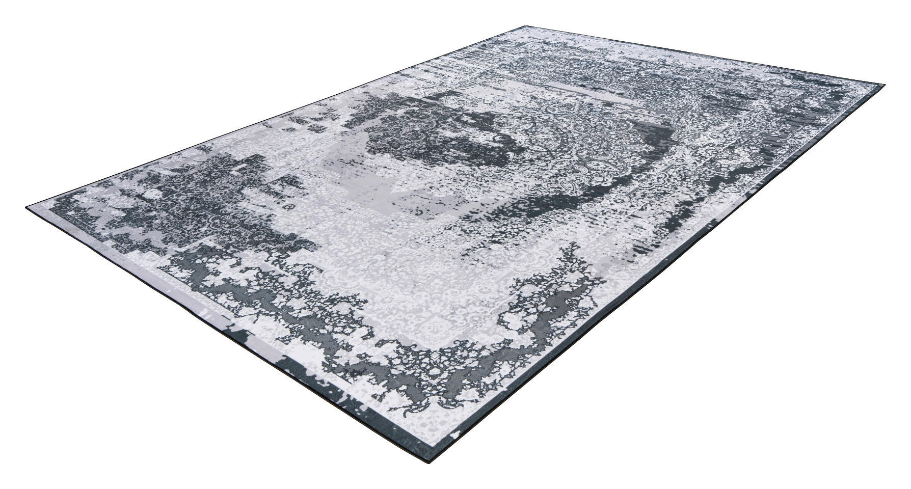 Obsession Teppich My Tranquil grau B/H/T/L/D: ca. 200x0,6x0x290x0 cm My Tranquil - grau (290,00/200,00/0,60cm) - Obsession