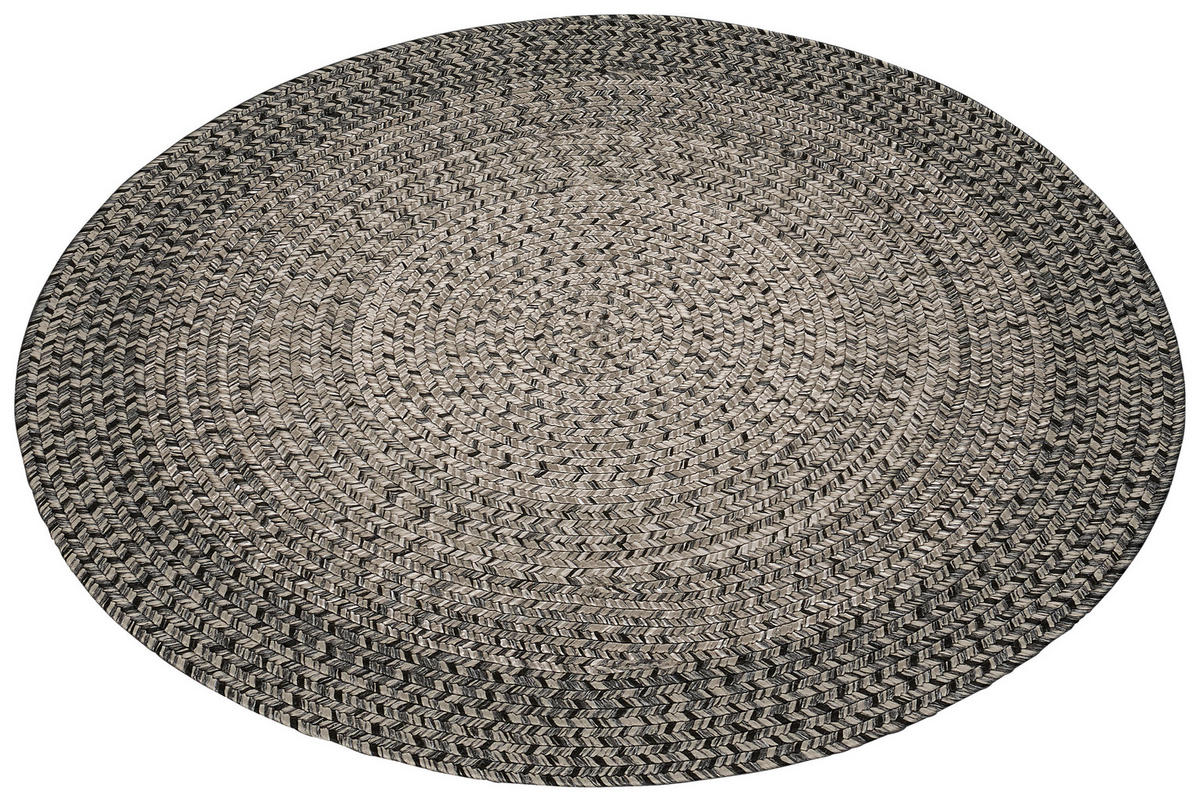 Flechtteppich Pudong grau D: ca. 120 cm Pudong - grau (120,00cm)