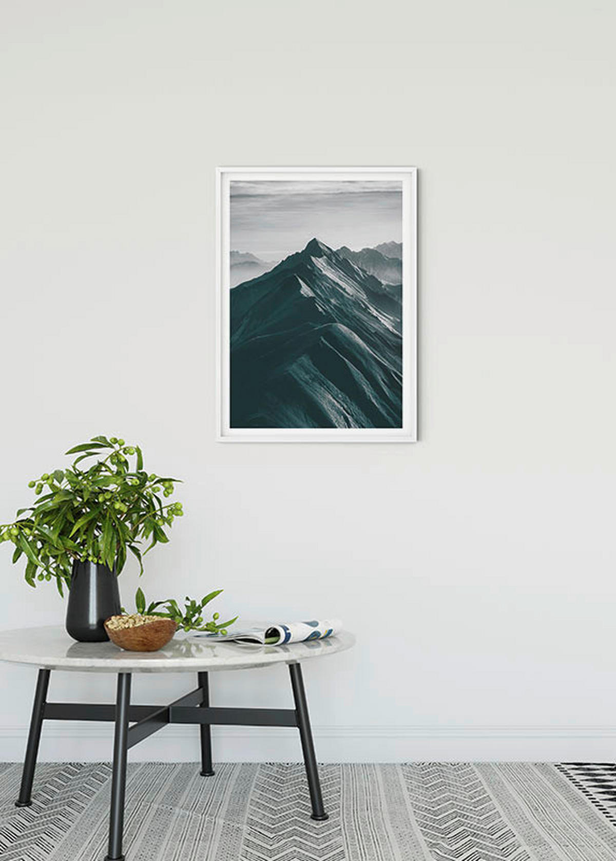 Komar Poster Mountains Top Berge B/L: ca. 50x70 cm Mountains Top - (50,00/70,00cm) - Komar