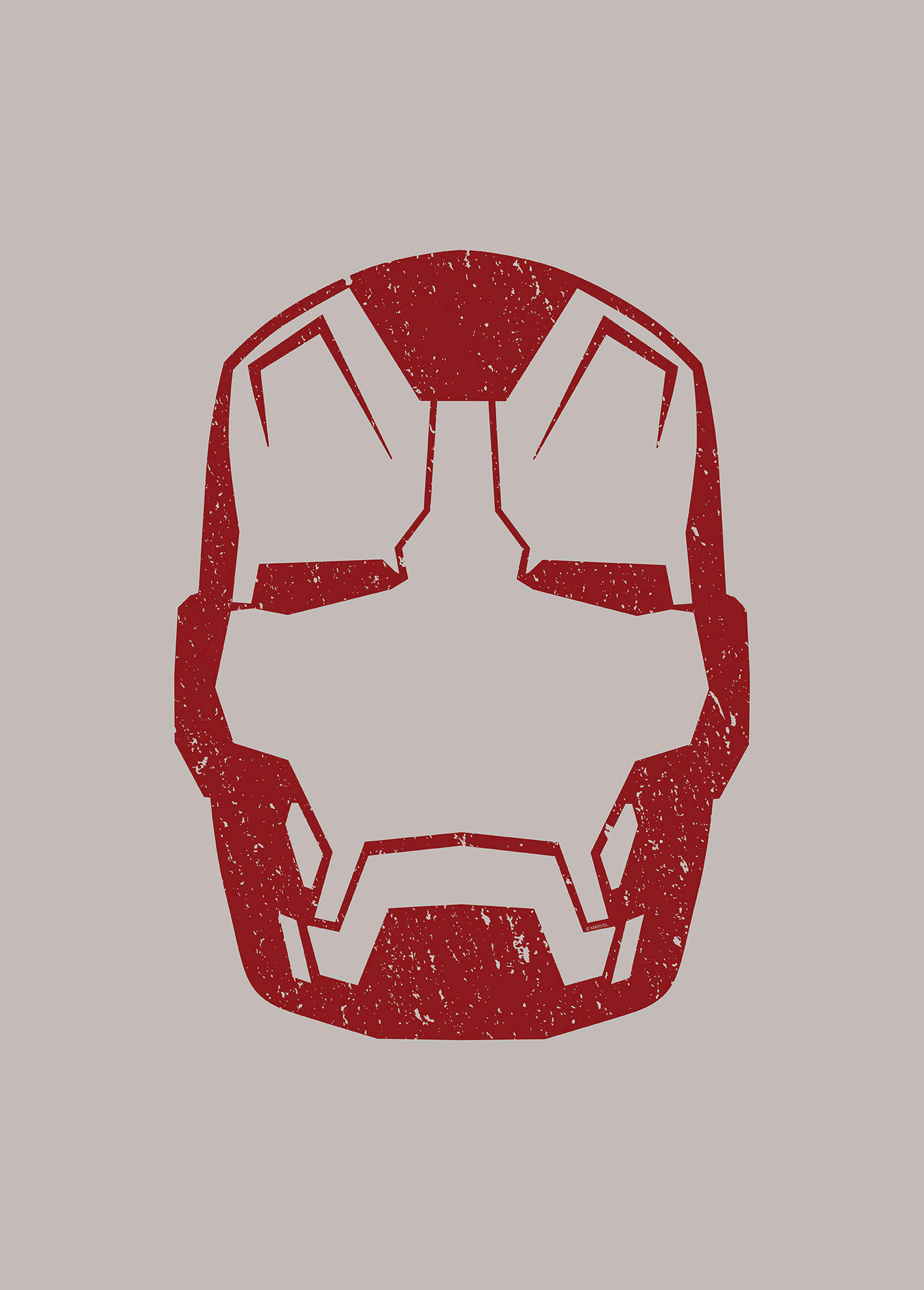 Komar Poster Iron Man Helmet MK 43 Disney B/L: ca. 50x70 cm