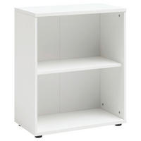 Regal Serie 200 perlweiß B/H/T: ca. 65,1x77,3x34,5 cm Serie 200 - perlweiß (65,10/77,30/34,50cm) - Möbelpartner