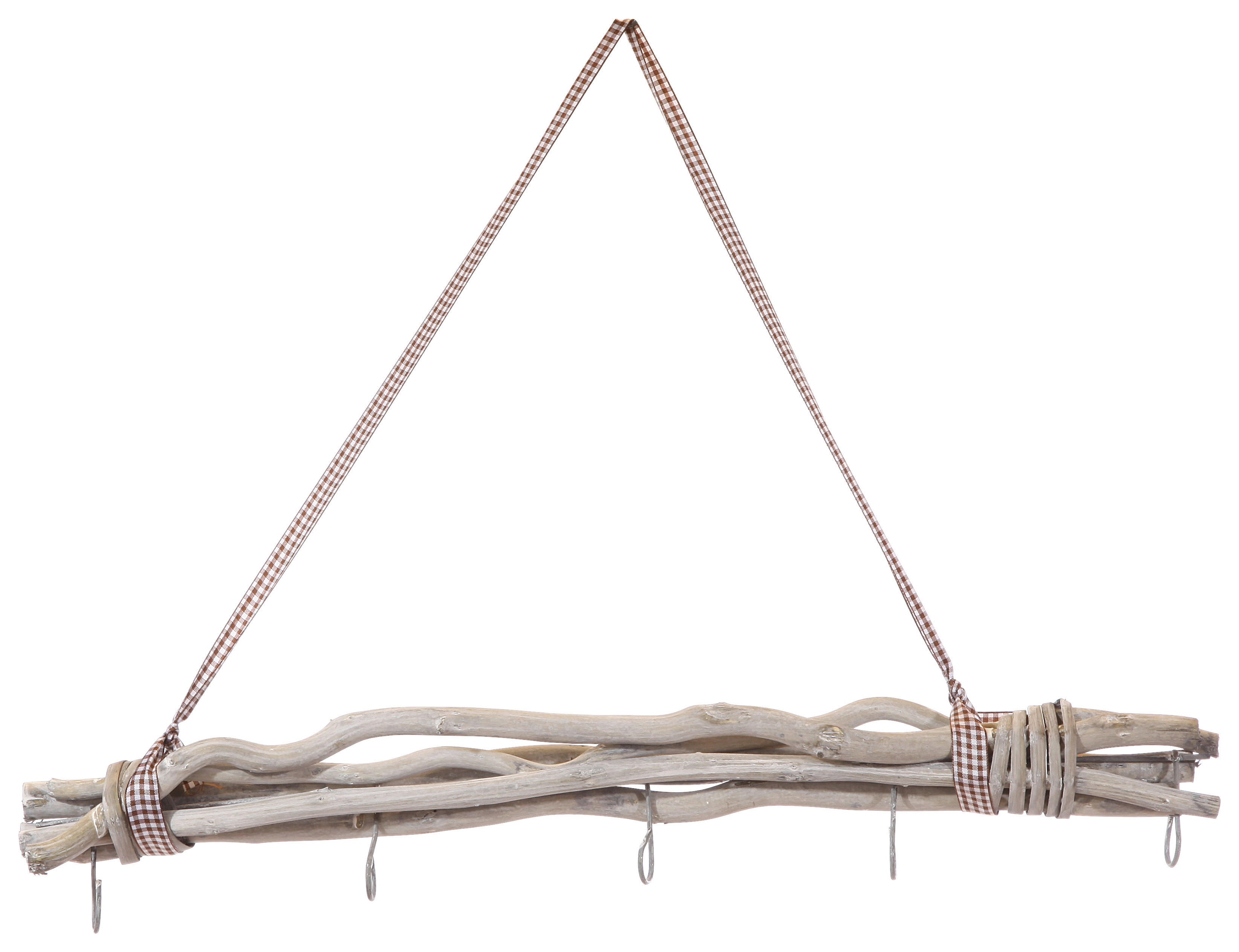 Deko-Ast grau Holz B/H/L: ca. 5x5x50 cm Deko-Ast_mit_Haken - grau (50,00/5,00/5,00cm)