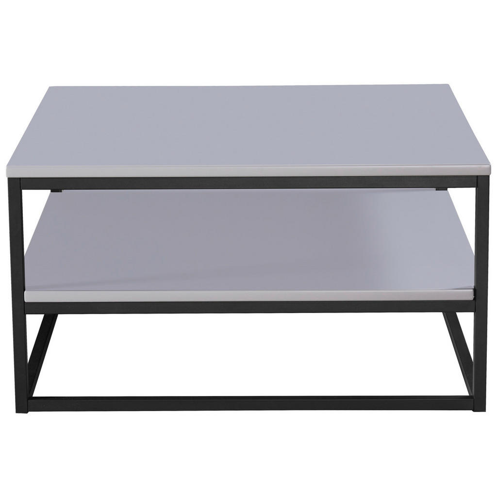 Thumbnail - Couchtisch Tilda 2 grau lackiert B/H/T: ca. 75x40x75 cm