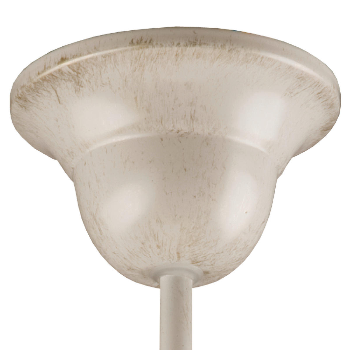 Lamkur Pendelleuchte RETRO II 19185 weiß Stahl Glas H/L: ca. 45x32,5 cm E27 1 Brennstellen Retro II - weiß (32,50cm) - Lamkur