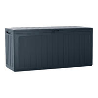 Prosperplast Aufbewahrungsbox BOARDEBOX anthrazit Kunststoff B/H/L: ca. 43,3x55x116 cm BOARDEBOX - anthrazit (116,00/43,30/55,00cm) - Prosperplast