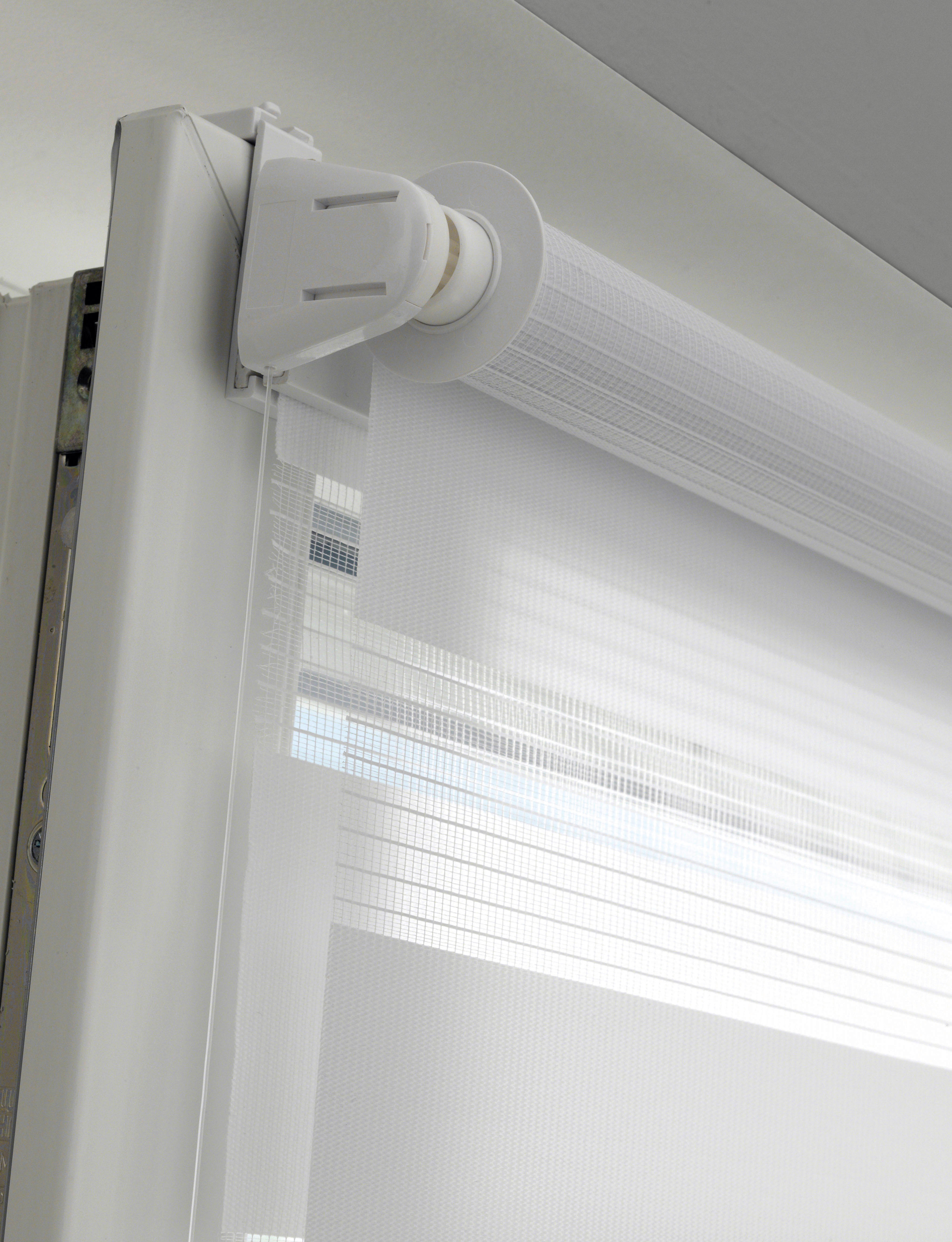 Thumbnail - Boviva Doppelrollo weiß B/L: ca. 40x150 cm