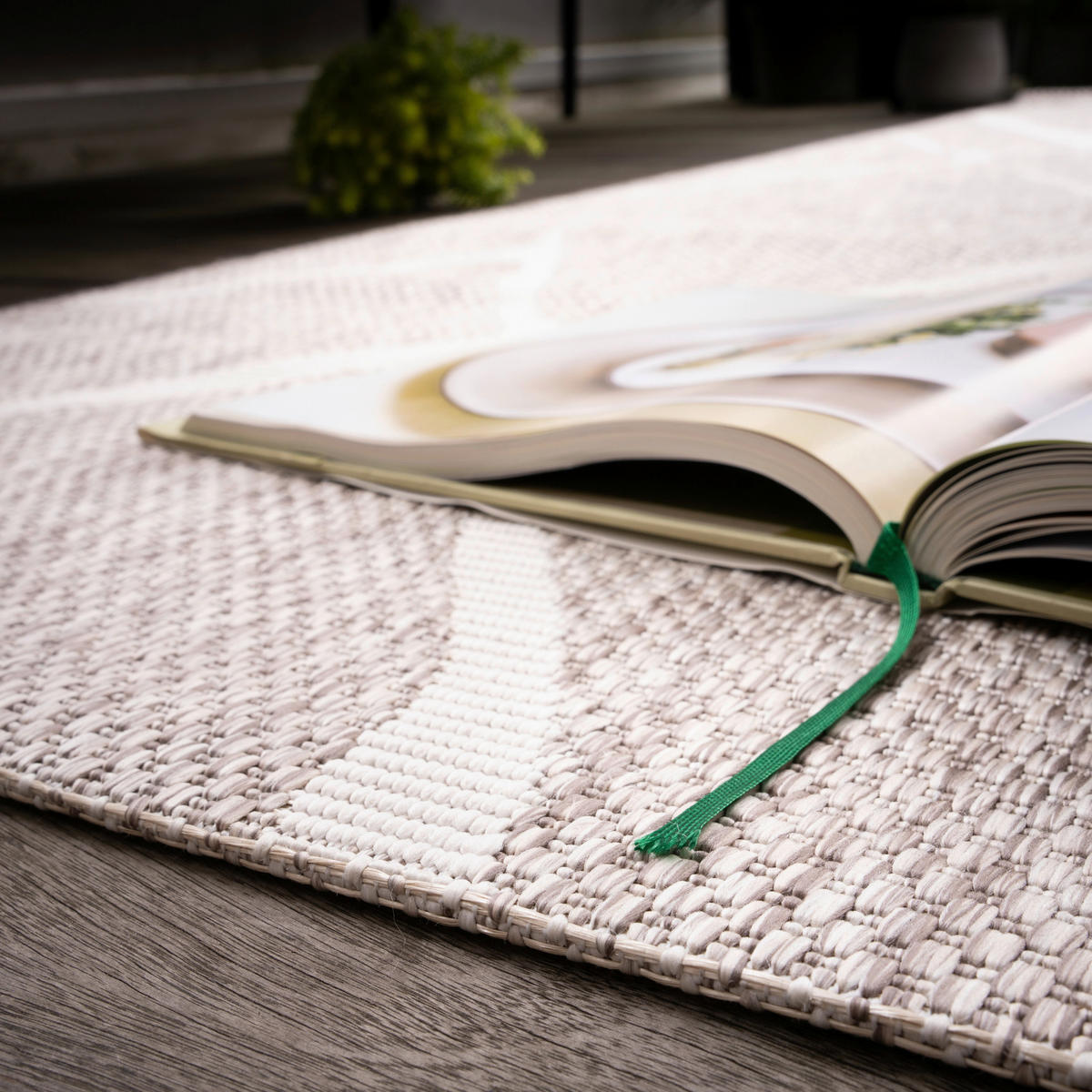 Obsession Teppich My Twilight taupe B/H/T/L/D: ca. 240x0,7x0x340x0 cm My Twilight - taupe (340,00/240,00/0,70cm) - Obsession