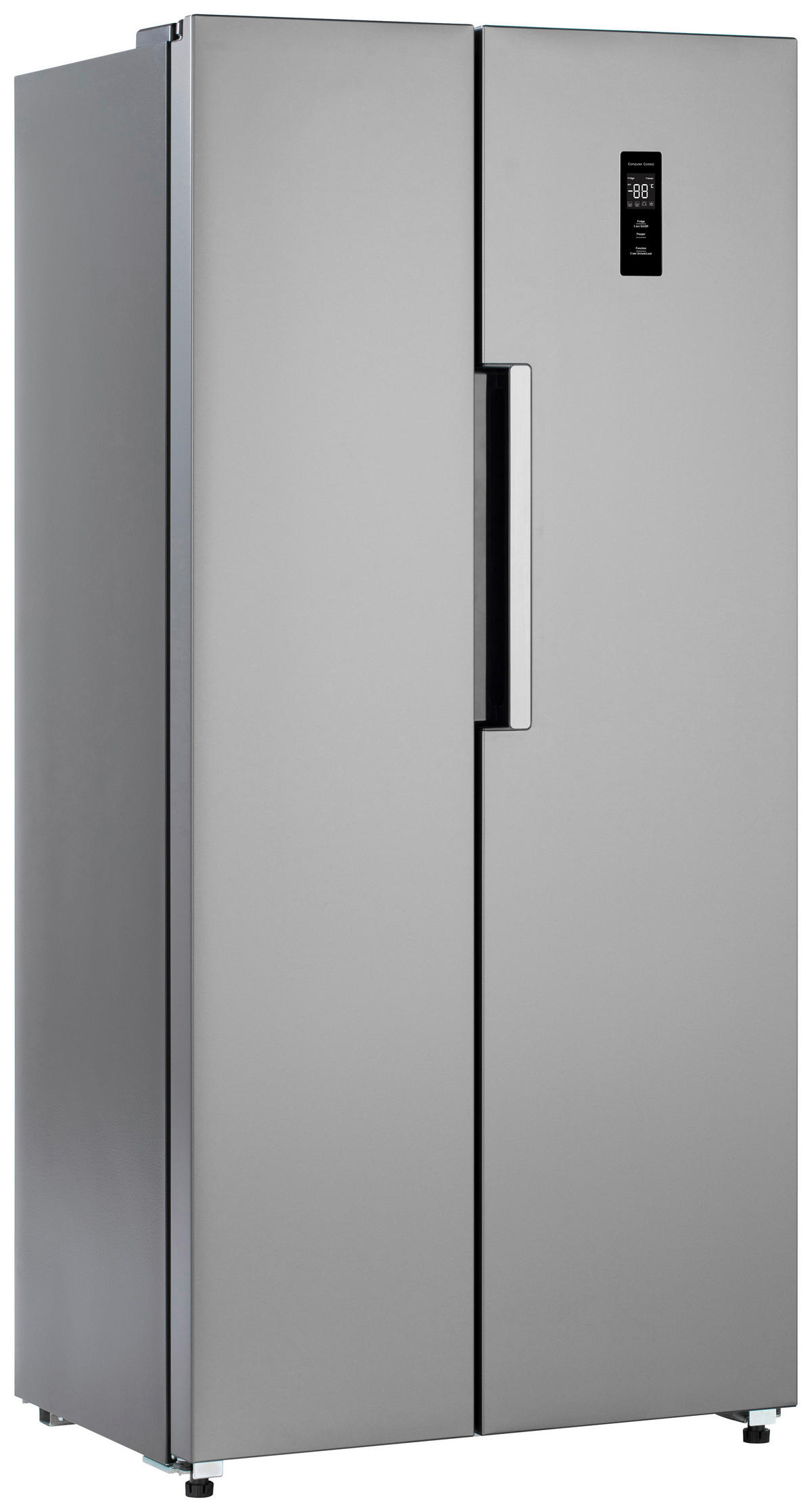 POCOline Side-by-Side SBS 179-444 ESID silber B/H/T: ca. 83x179x61 cm Side-by-Side SBS 179-444 ESID - silber (83,00/179,00/61,00cm) - POCOline