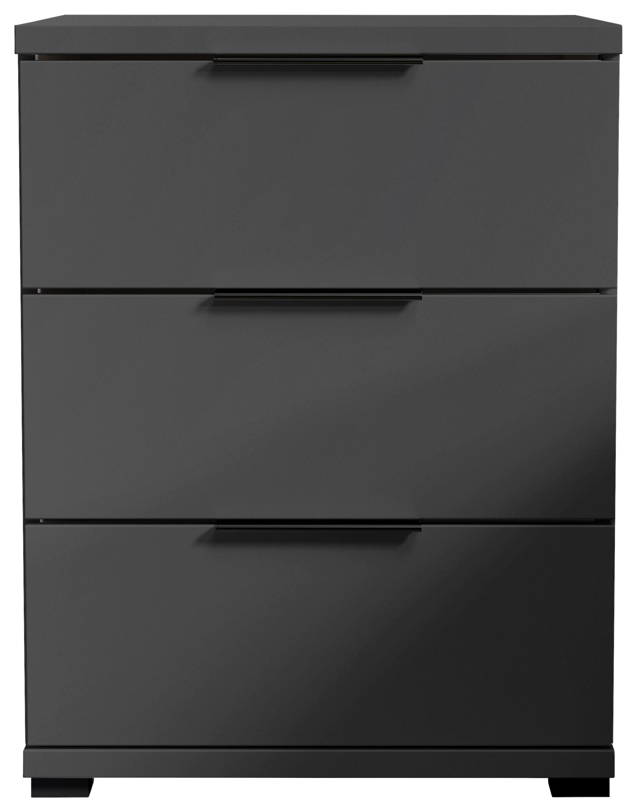 Nachtkonsole Salermo Graphit B/H/T: ca. 46x61x42 cm Salermo - Graphit (46,00/61,00/42,00cm)