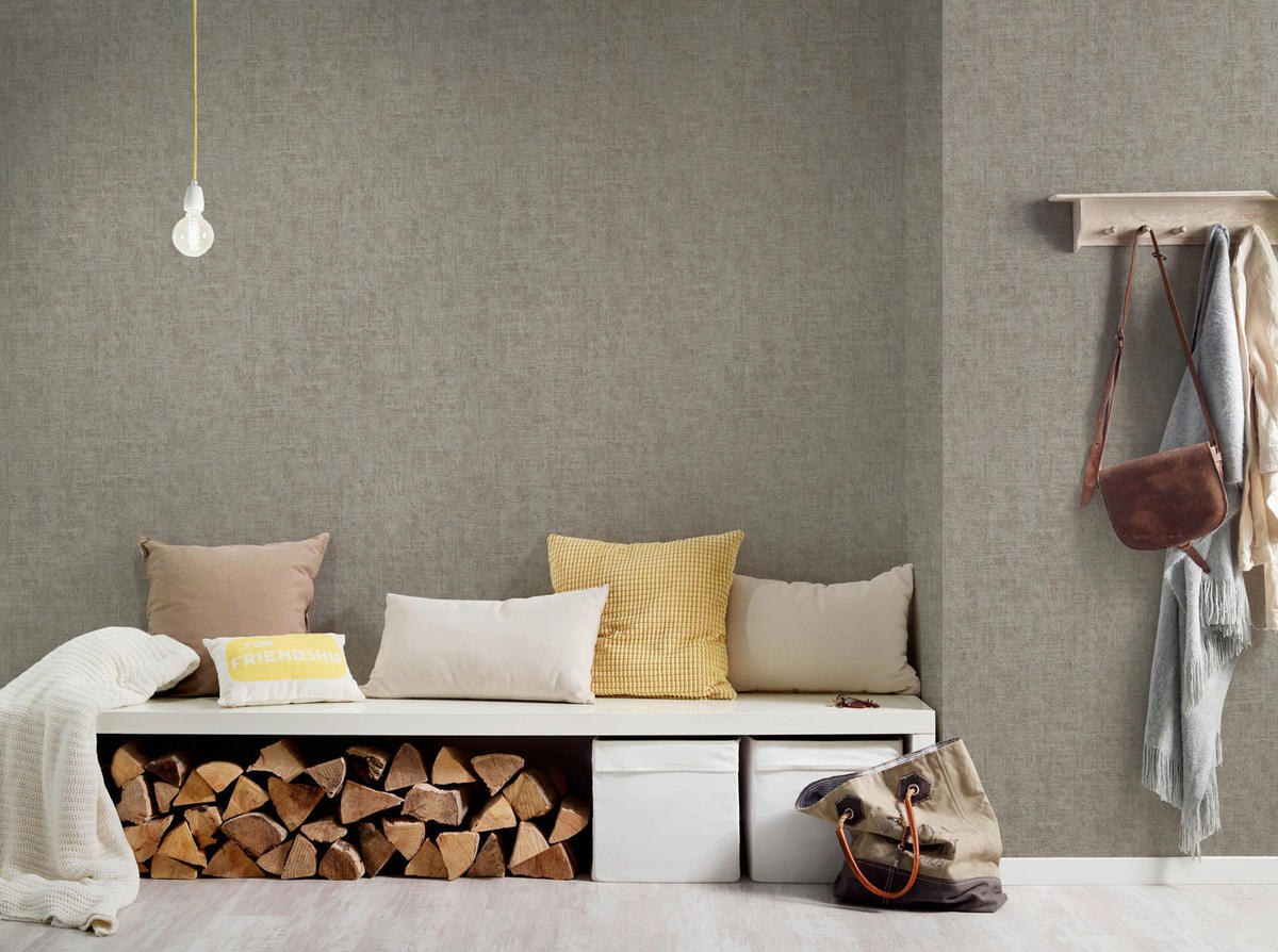 A.S.Creation Vliestapete braun B/H/D: ca. 53x1005x8,8 cm Vliestapete - braun (8,80/1005,00cm) - A.S.Creation