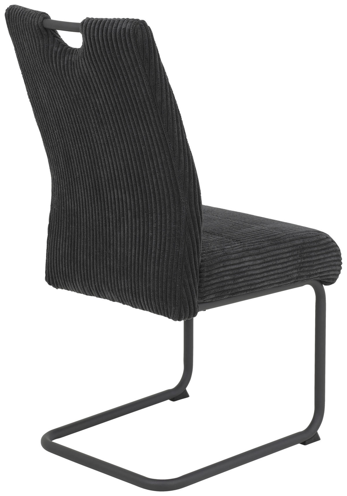 Schwingstuhl Merkur anthrazit Microfaser B/H/T: ca. 47x99x63 cm Merkur - schwarz/anthrazit (47,00/99,00/63,00cm)
