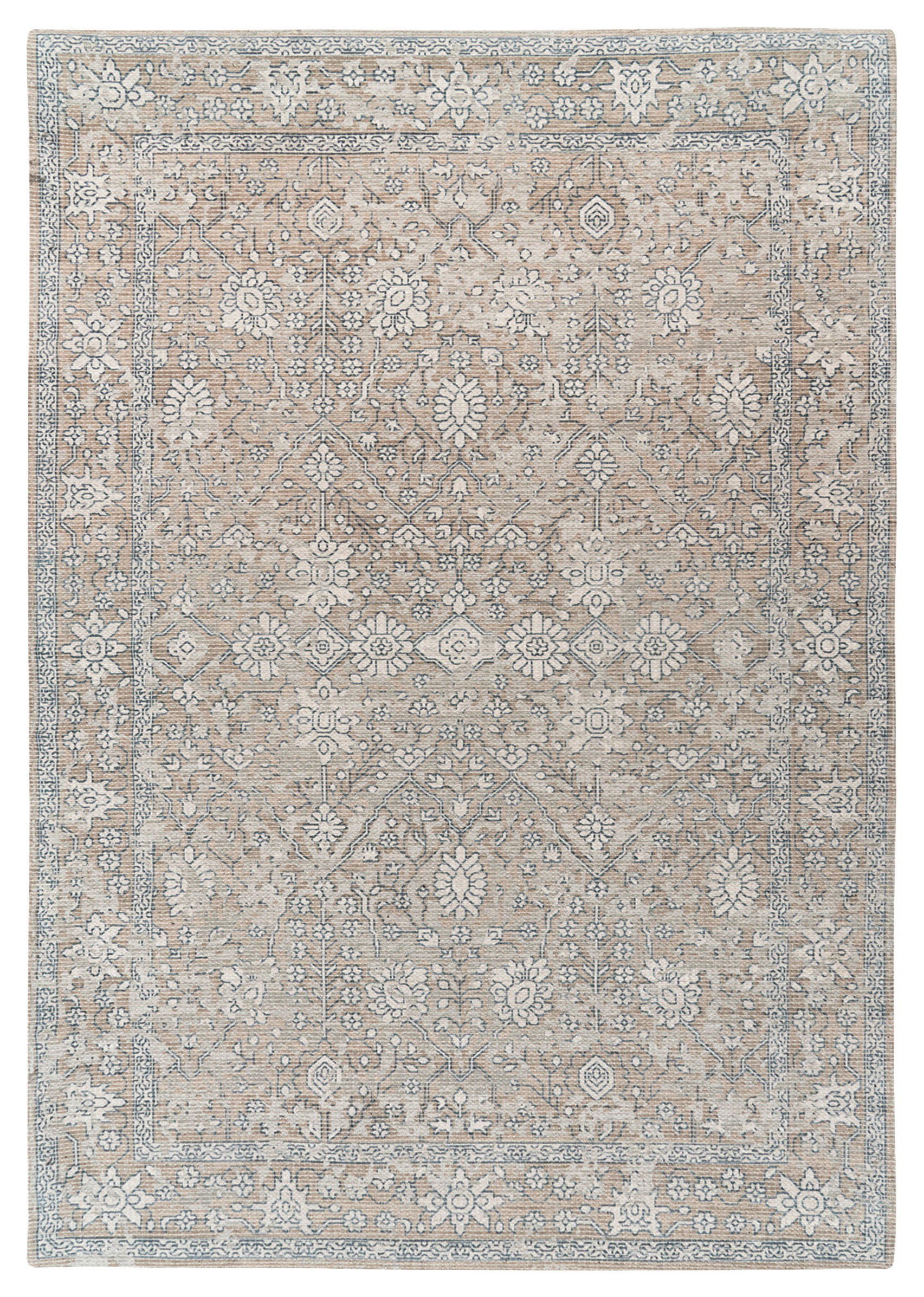 360Living Teppich Percy beige B/L: ca. 160x230 cm Percy - beige/khaki (160,00/230,00cm) - 360Living