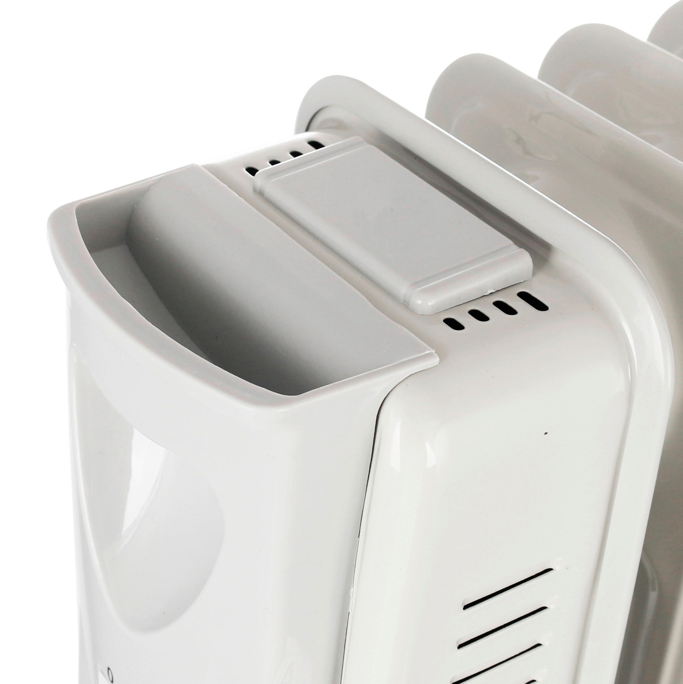 Thumbnail - Ölradiator weiß Metall Kunststoff B/H/L: ca. 25x41x63 cm ca. 1500 W