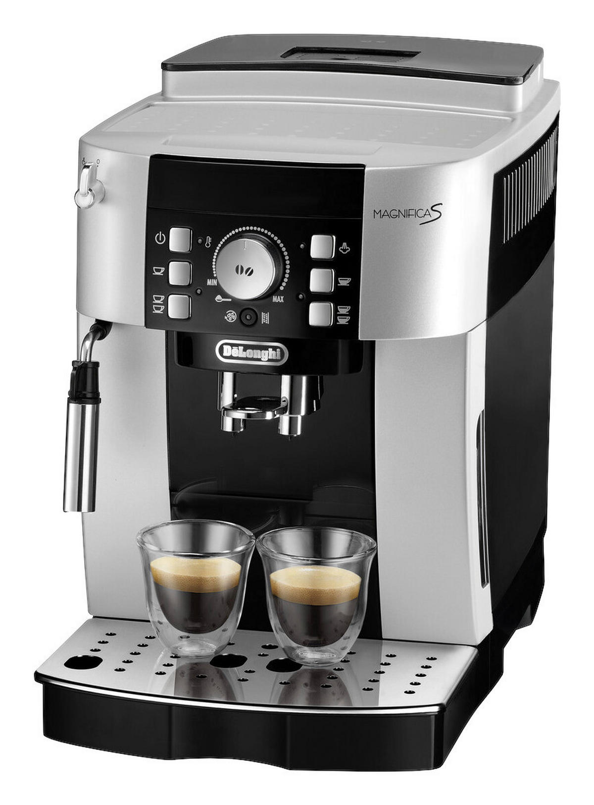 DeLonghi Kaffeevollautomat ECAM21.110.SB silber Kunststoff B/H/T: ca. 24x35x43 cm Kaffeevollautomat ECAM21.110.SB - silber (24,00/35,00/43,00cm) - DeLonghi