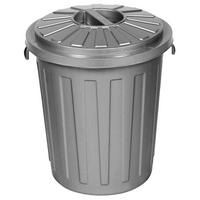 keeeper Maxi-Tonne silber B/H/L: ca. 36x42x36 cm Maxi-Tonne 23l - silber (36,00/36,00/42,00cm) - keeeper