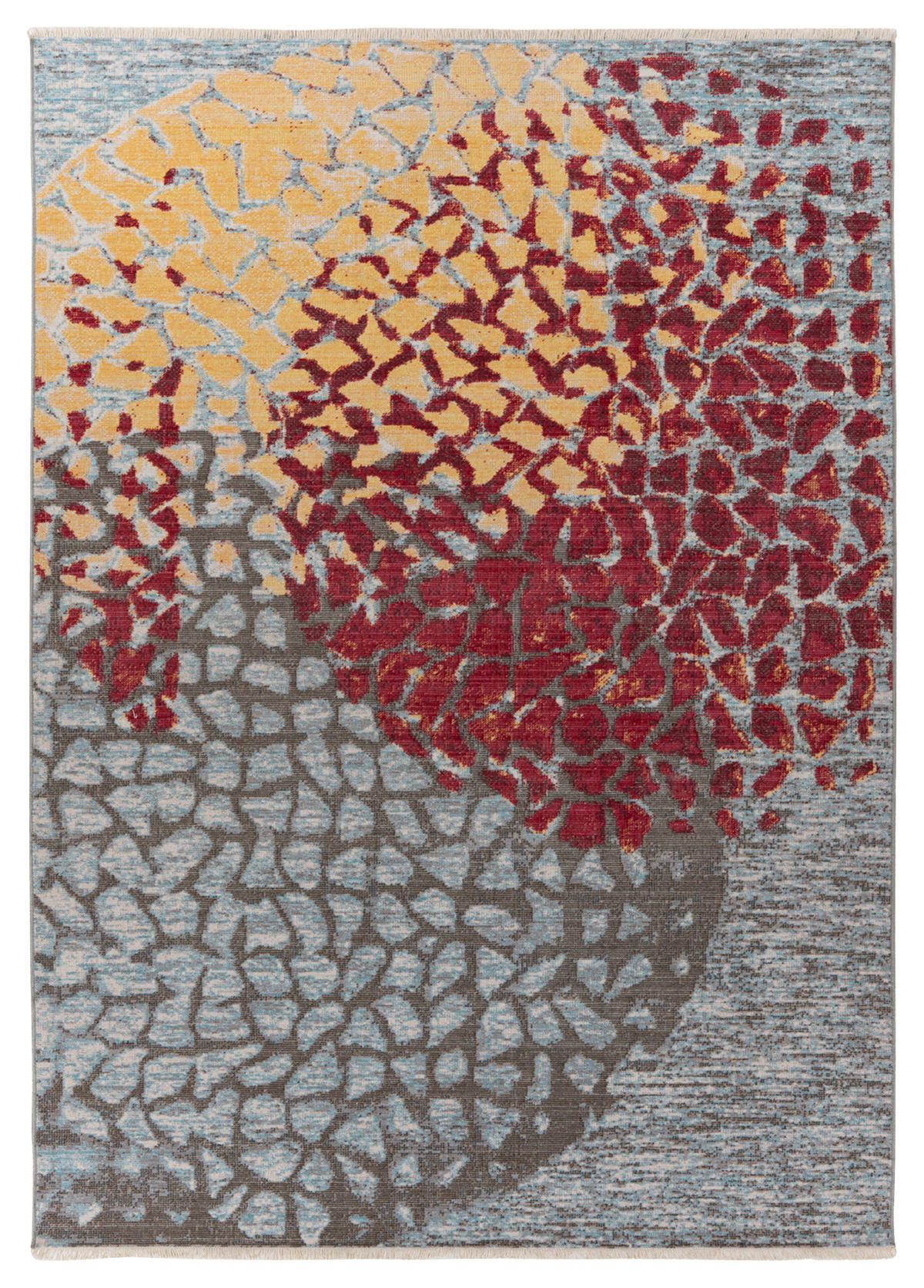 360Living Teppich Dilan multicolor B/L: ca. 120x170 cm Dilan - rot/multicolor (120,00/170,00cm) - 360Living