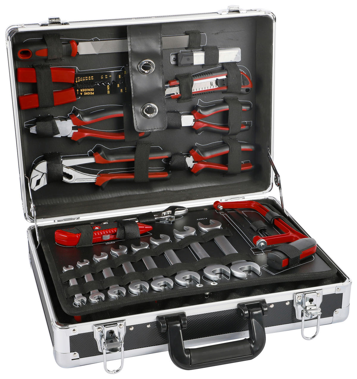 Werkzeugkoffer B/H/T: ca. 43x13x32 cm 103 tlg. Werkzeugkoffer_103tlg. - (43,00/13,00/32,00cm)