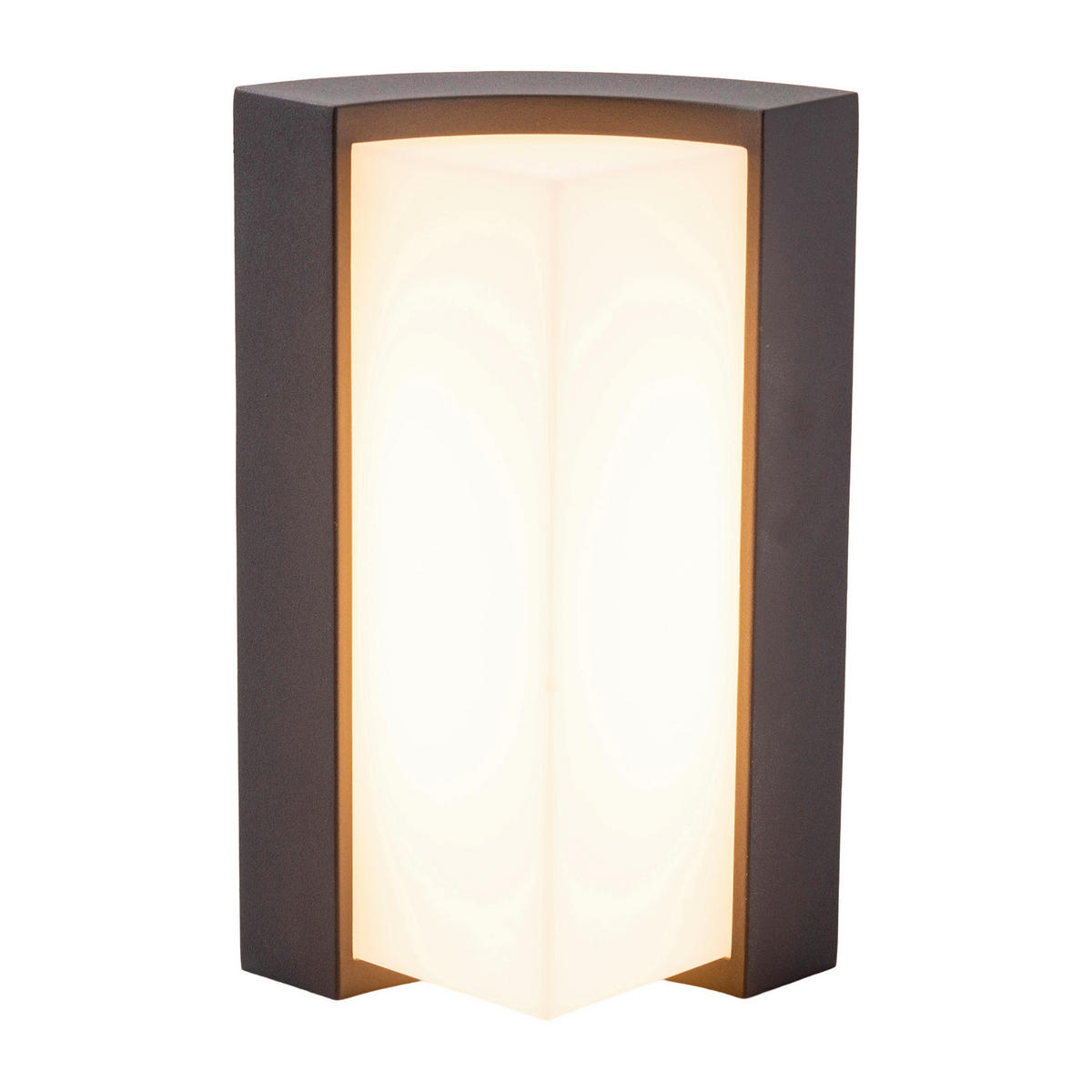 LED-Außenwandleuchte 1162997 anthrazit weiß B/H/T: ca. 14,8x22x12,4 cm LED Außen Wandleuchte "Rico" - weiß/anthrazit (14,80/22,00/12,40cm) - Näve Leuchten