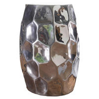 Beistelltisch Aluminium B/H/T: ca. 30x47x30 cm Beistelltisch - (30,00/47,00/30,00cm) - Wohnling