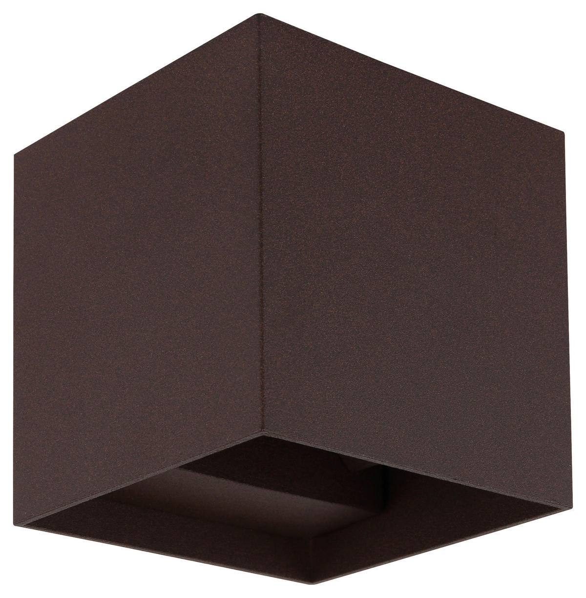 Außenleuchte rostfarbig klar H/D: ca. 10x15,9 cm Veronika - klar/rostfarbig (15,90/10,00cm) - GLOBO