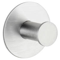 Klebehaken Edelstahl Edelstahl Wandhaken_Celano Edelstahl matt - Edelstahl - Wenko