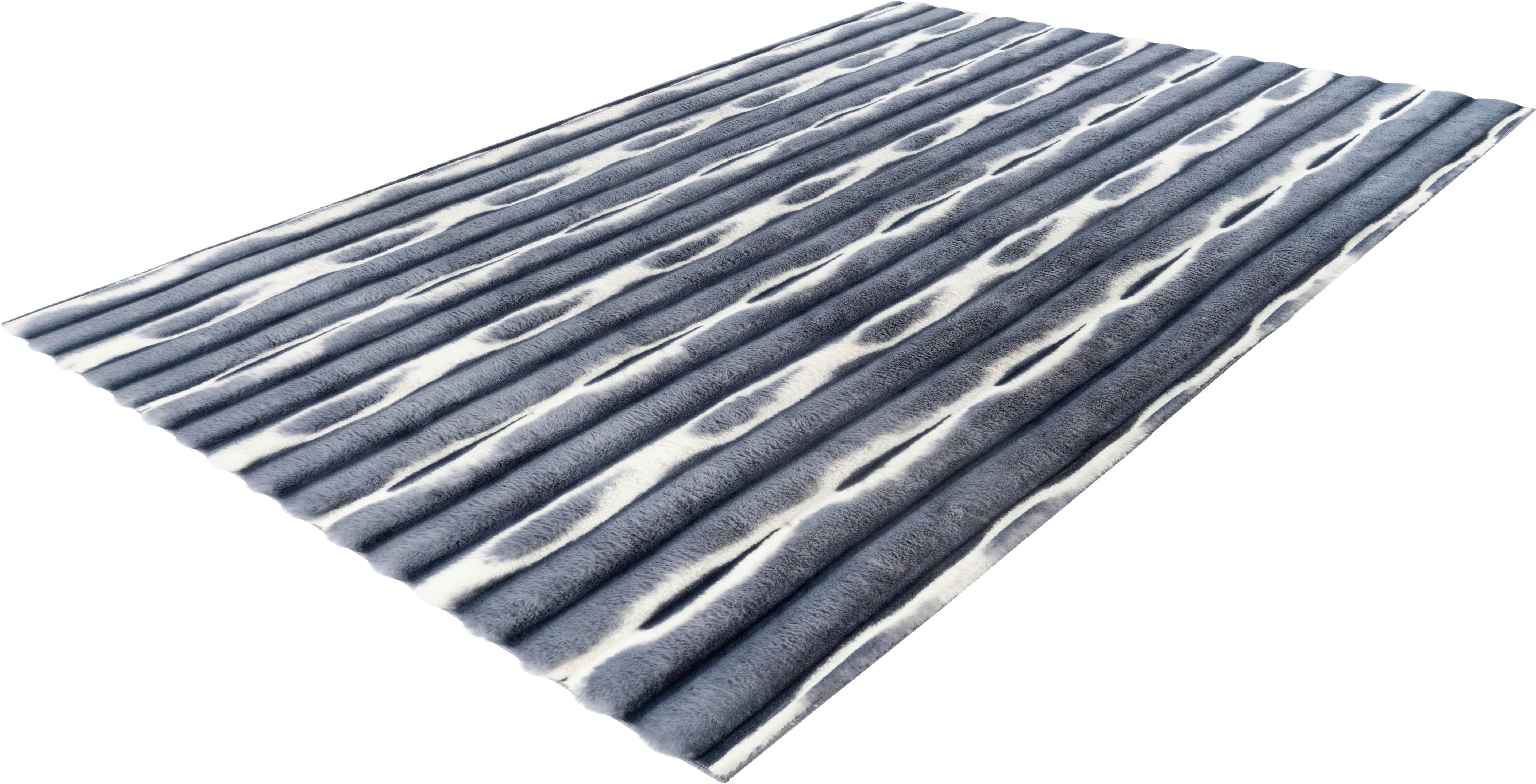 Obsession Teppich Whispering Waves blau B/L: ca. 200x290 cm Whispering Waves - blau (200,00/290,00cm) - Obsession
