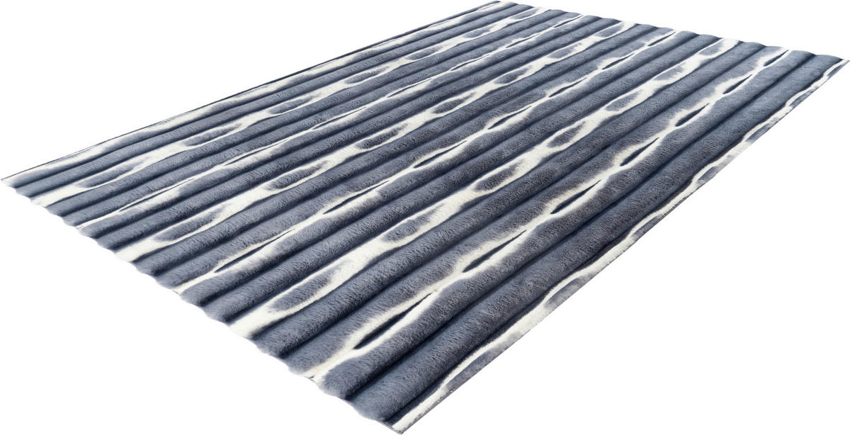 Obsession Teppich Whispering Waves blau B/L: ca. 200x290 cm Whispering Waves - blau (200,00/290,00cm) - Obsession