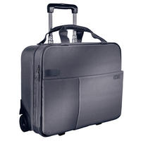 Leitz Trolley silber Polyester B/H/L: ca. 23x37x43 cm Notebook_Trolley_Complete_Leitz - silber/grau (43,00/23,00/37,00cm) - Leitz