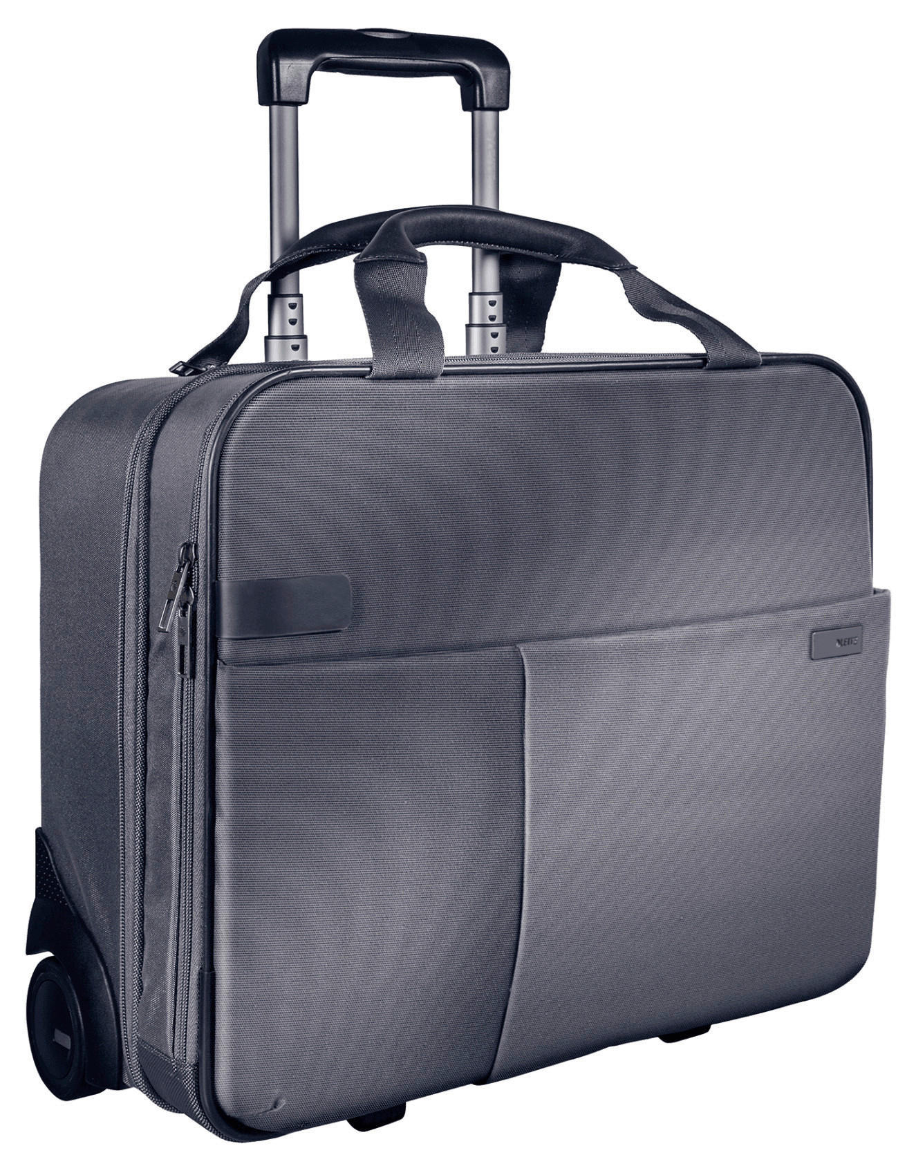 Leitz Trolley silber Polyester B/H/L: ca. 23x37x43 cm