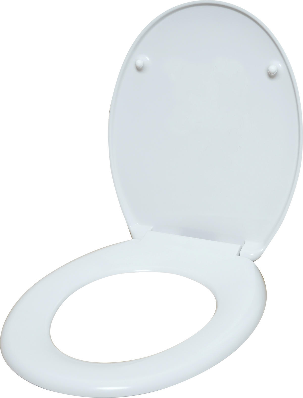 WC-Sitz weiß grau Duroplast WC-Sitz_Zen-Flower Duroplast - weiß/grau