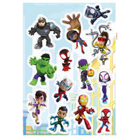 Komar Wandtattoo Spidey and Friends  Spidey and Friends B/L: ca. 50x70 cm Spidey and Friends - (50,00/70,00cm) - Komar