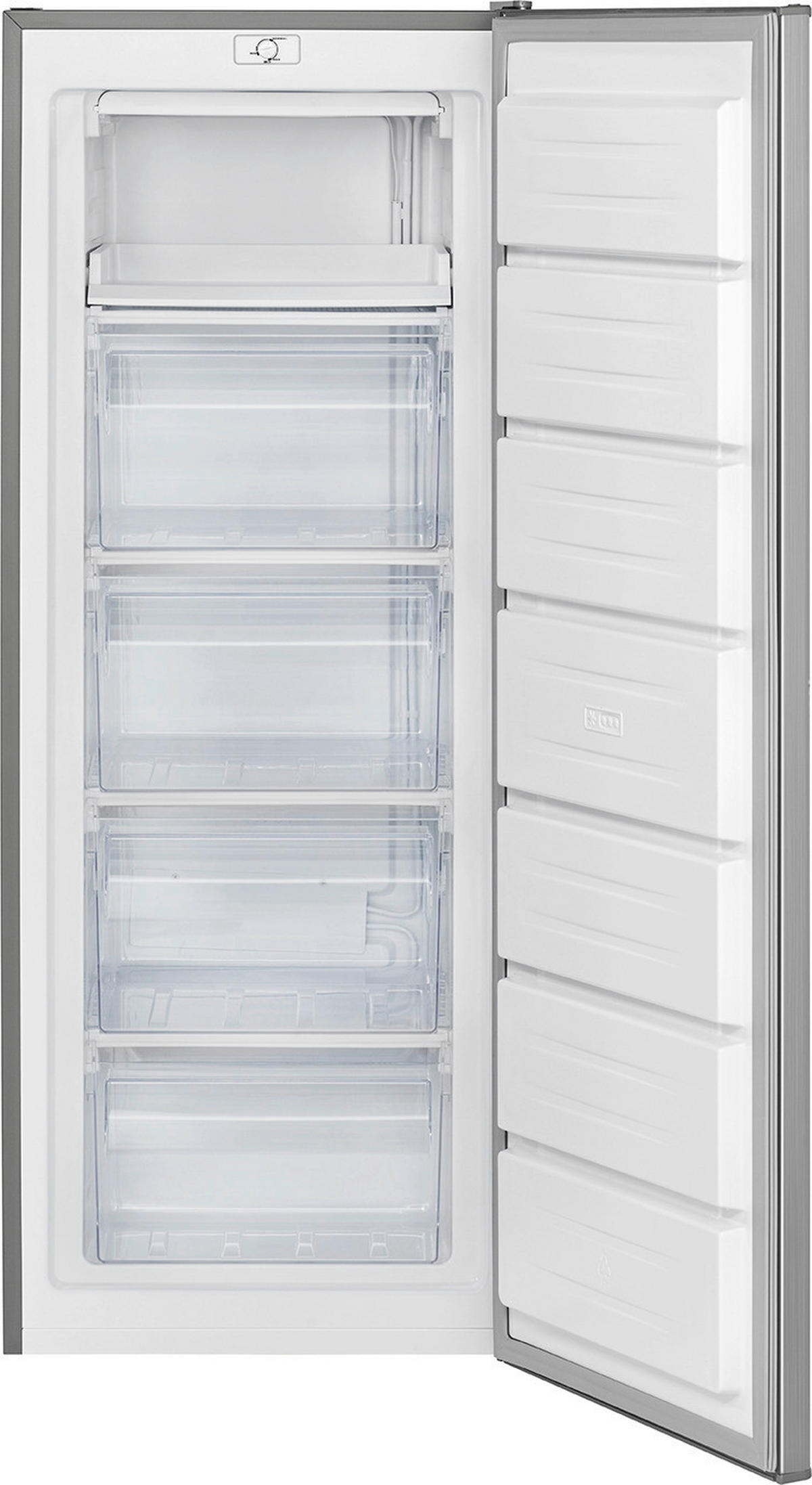 Bomann Gefrierschrank GS 7340 Inox B/H/T: ca. 54x143x57 cm Gefrierschrank GS 7340 ix-look - Inox (54,00/143,00/57,00cm) - Bomann