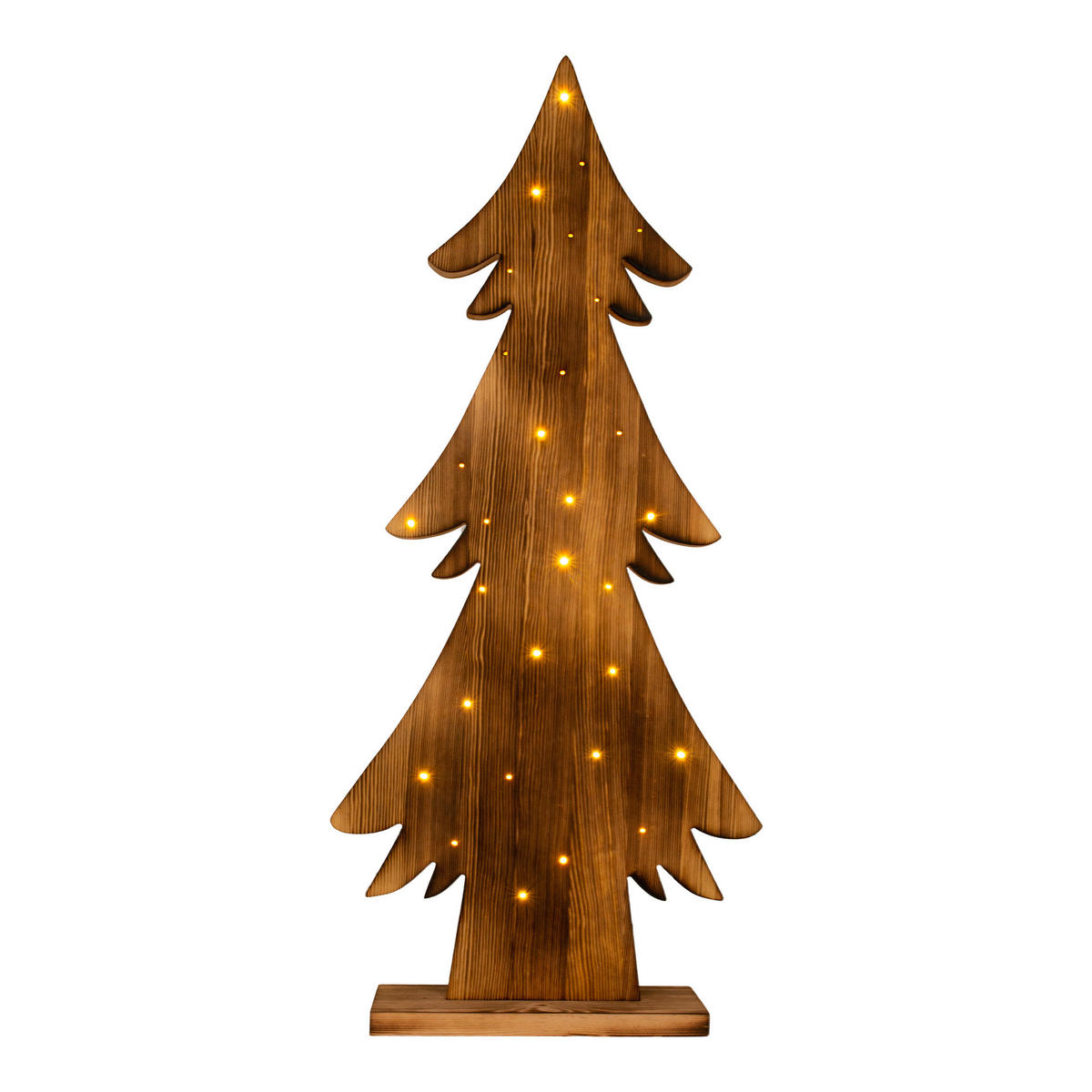 Näve Leuchten LED-Baum LED-Holztannenbaum - natur (40,00/90,00/30,00cm) - Näve Leuchten