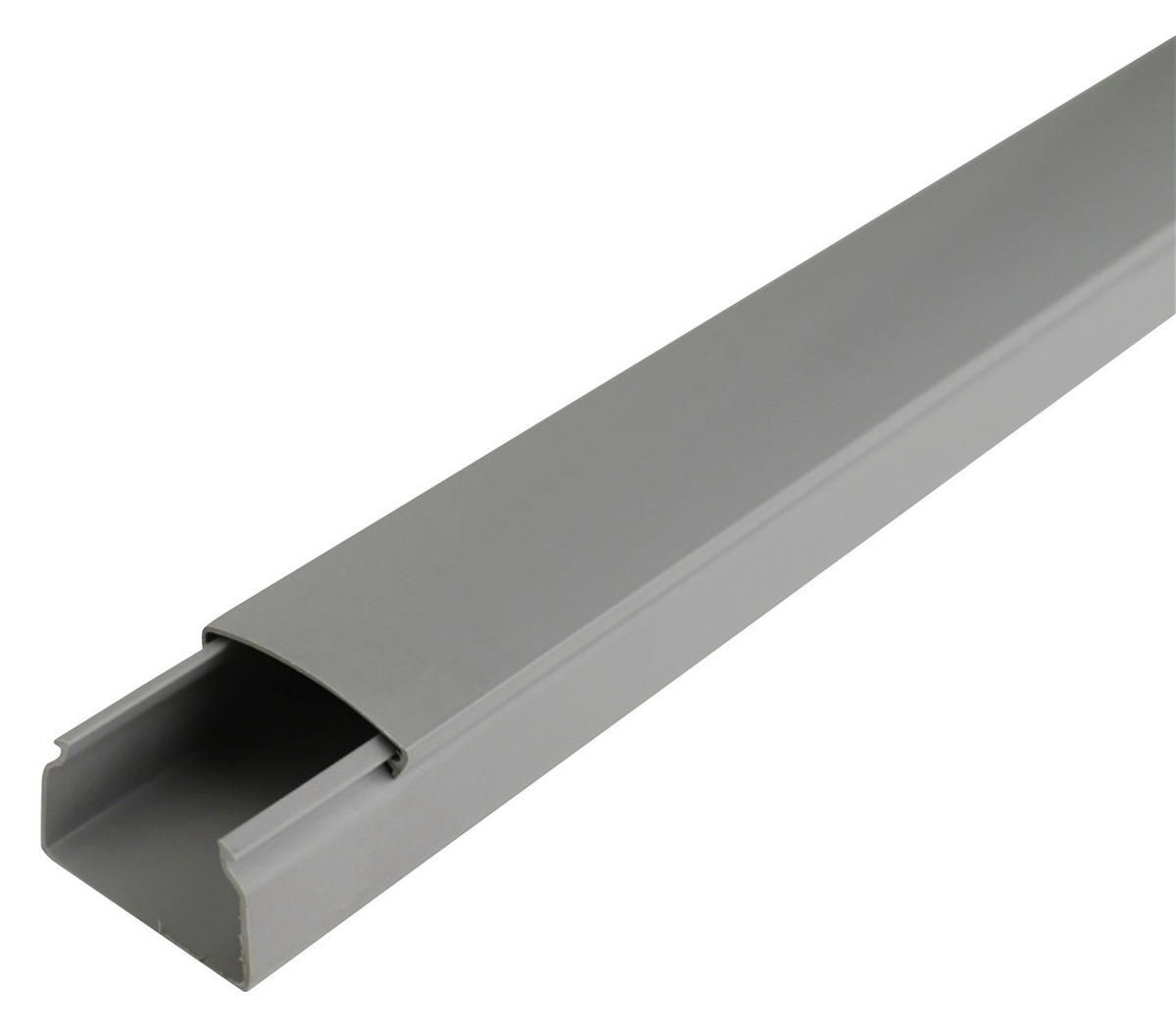 Installationskanal grau B/H/L: ca. 4x2,5x200 cm Installationskanal 25x40mm 2m - grau (200,00/4,00/2,50cm)