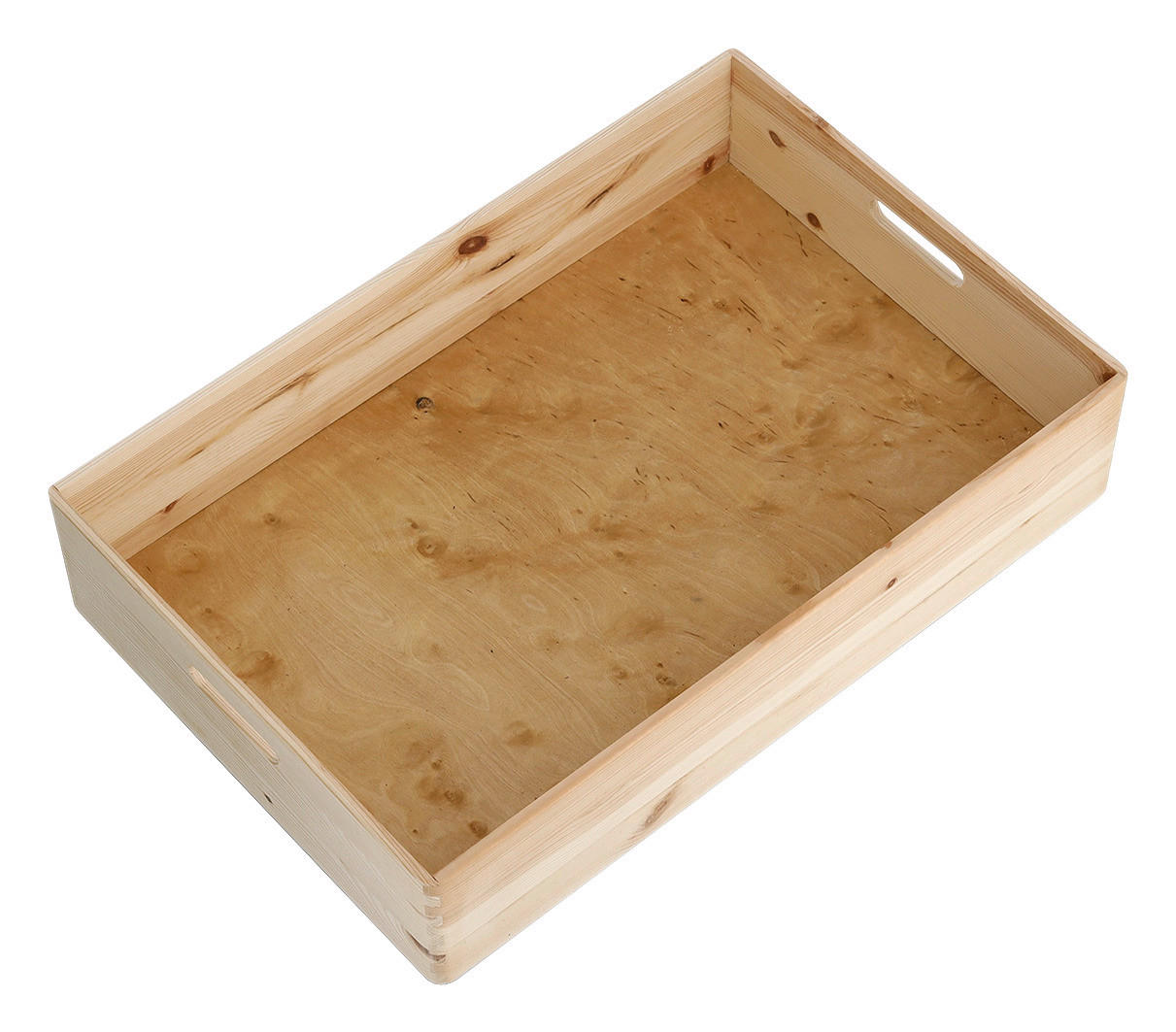 Zeller Allzweckkiste natur Kiefer B/H/L: ca. 60x15x40 cm Allzweckkiste - natur (40,00/60,00/15,00cm) - Zeller