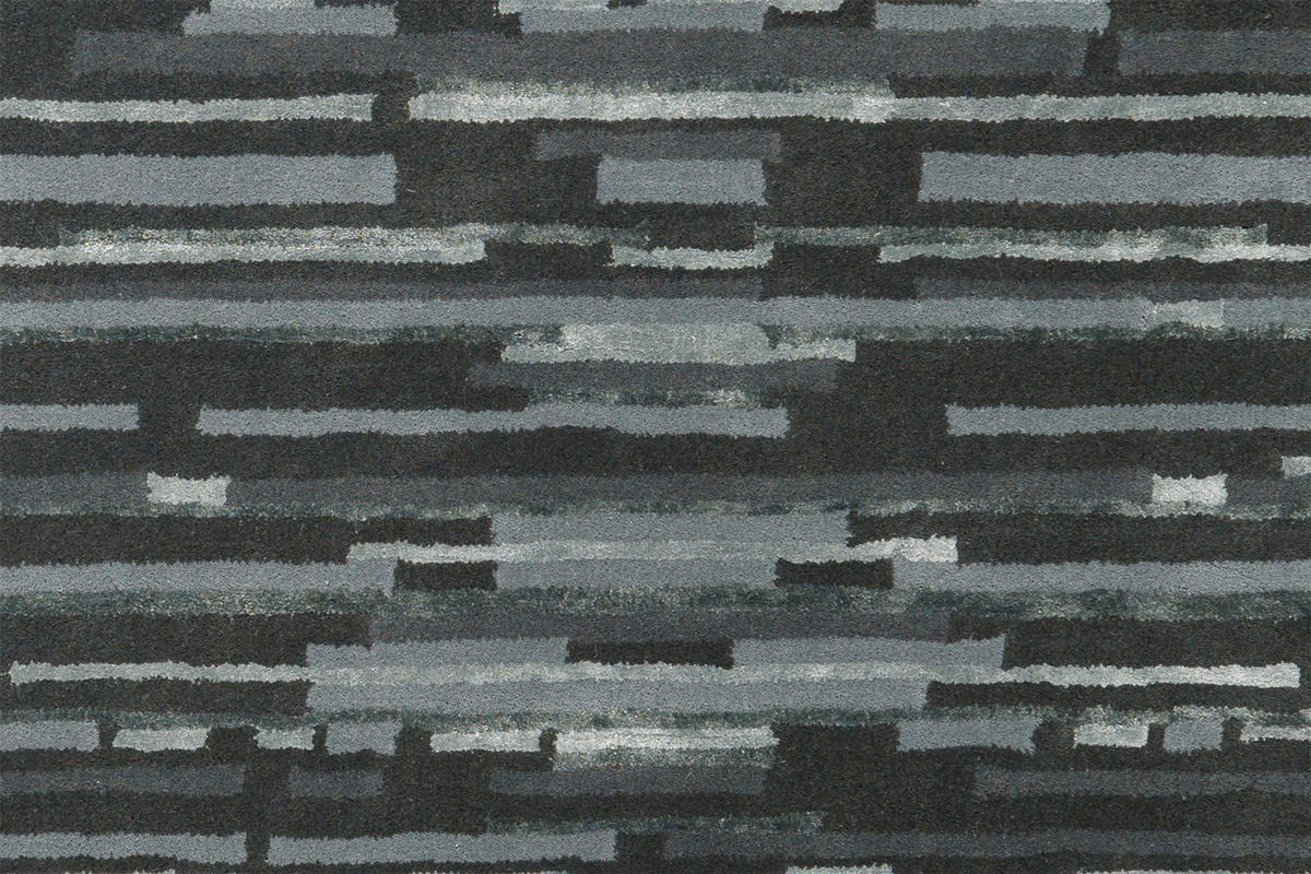 Arte Espina Kurzflorteppich Satin 8059 anthrazit B/L: ca. 170x240 cm Satin 8059 - anthrazit (170,00/240,00cm) - Arte Espina