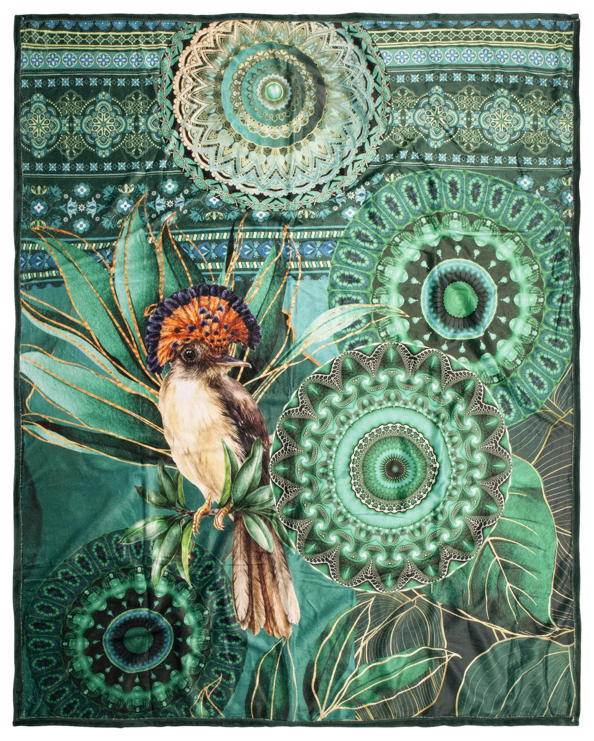 Wohndecke Damali Polysamt Damali - Multi (130,00/160,00cm) - HIP