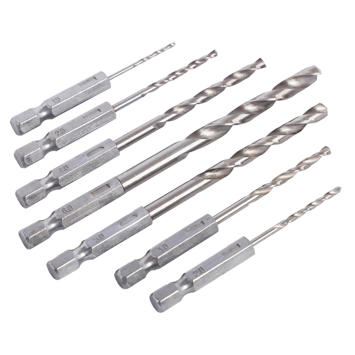 Bohrerset 7 tlg. Bohrerset_Metall_7tlg