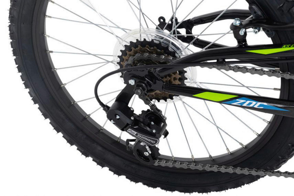 KS-Cycling Kinderfahrrad Zodiac Zodiac 20 Zoll Rahmenhöhe 31 cm 6 Gänge schwarz schwarz ca. 20 Zoll Zodiac - blau/rot - KS-Cycling