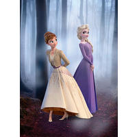 Komar Poster Frozen Wood Walk Disney B/L: ca. 50x70 cm Frozen Wood Walk - (50,00/70,00cm) - Komar