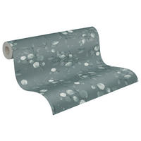 A.S.Création Vliestapete silber grün B/H/D: ca. 53x1005x8,3 cm Vliestapete - grün/silber (8,30/1005,00cm) - A.S.Creation