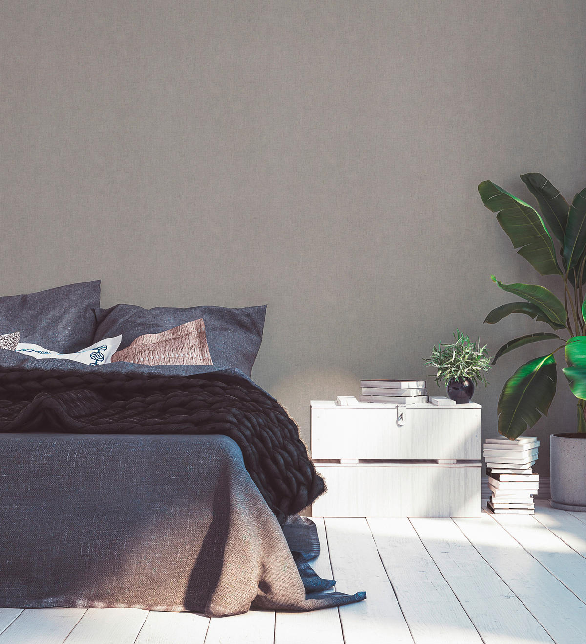 A.S.Creation Vliestapete braun grau B/H/D: ca. 53x1005x8,3 cm Vliestapete - braun/grau (8,30/1005,00cm) - A.S.Creation